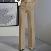 knee length dresses for ladies Women's Black, Pleated Front, Dress Pants main image 1