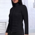thumbnail image 1 of Ounisa Womens Lightweight Full Zip Running Track Jacket Workout Slim Fit Yoga Sportwear with Thumb Holes, 1 of 6