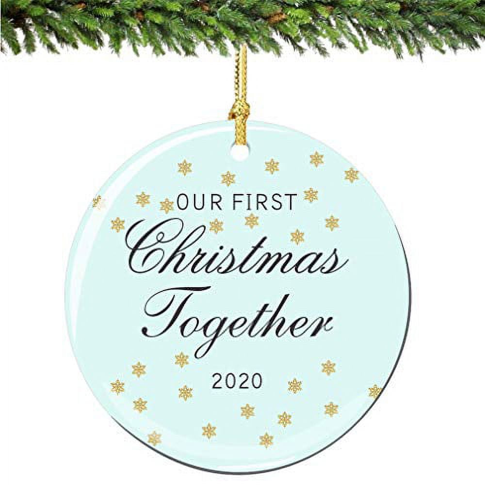 1st anniversary christmas ornament deals