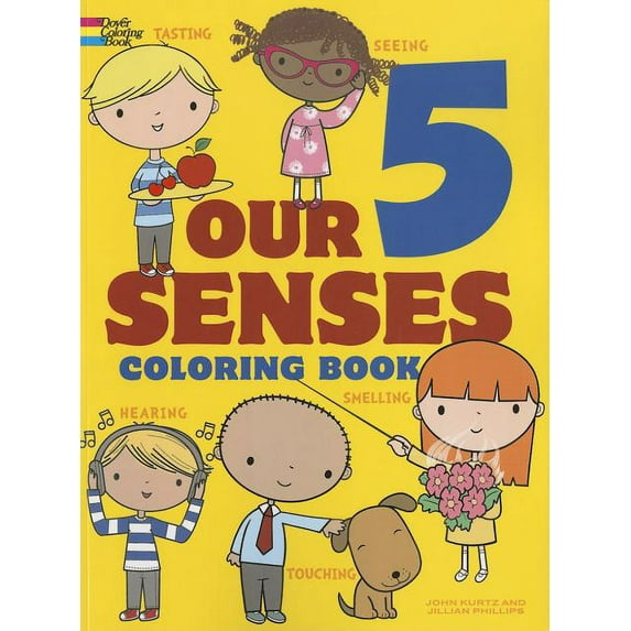 Our 5 Senses Coloring Book