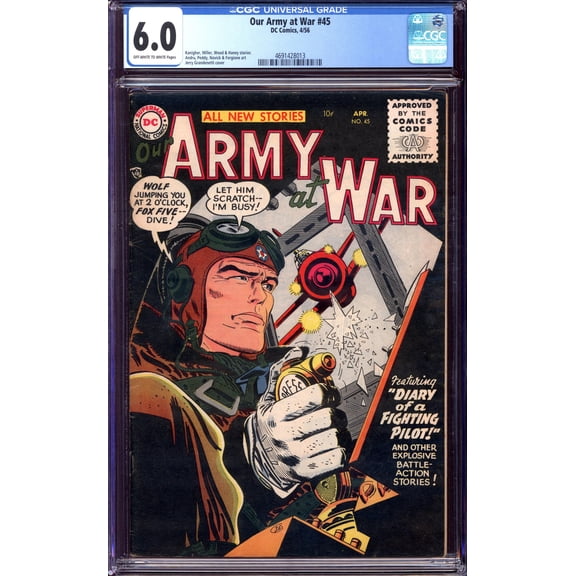 Our Army at War #45 - CGC 6 Comic Book