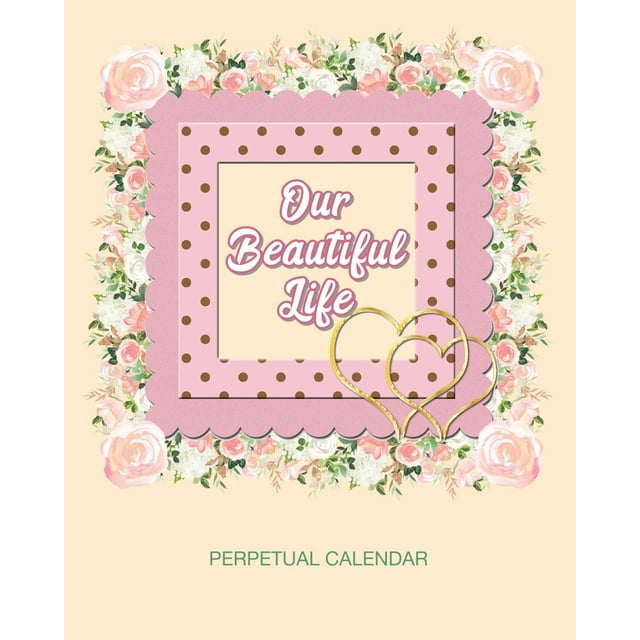 Our Beautiful Life Perpetual Calendar : Perpetual Calendar Date keeper for Birthdays, Anniversaries, Important Events and Memories (Paperback)