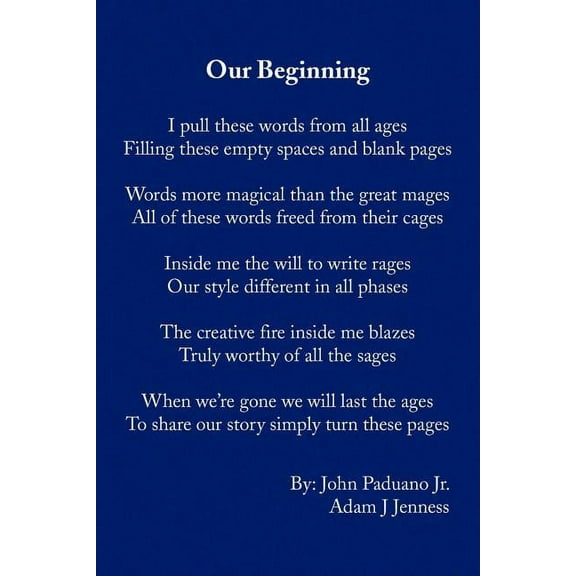 Our Beginning (Paperback)