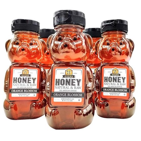 Our Best All-Natural Pure Raw Orange Blossom Honey