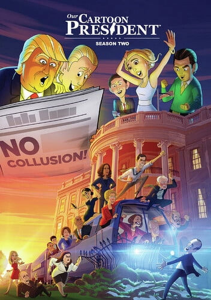 Our Cartoon President Season Two DVD CBS Mod Comedy