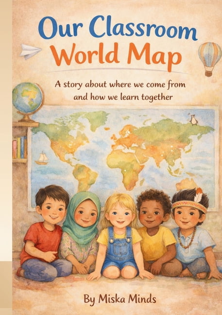 Our Classroom World Map, (Paperback)