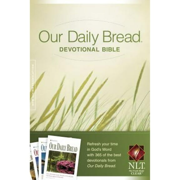 Pre-Owned Our Daily Bread Devotional Bible-NLT (Paperback) 1414361963 9781414361963