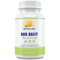 Our Daily Vites ADK Vitamin Supplement Vitamin A, D3 & K (as MK7