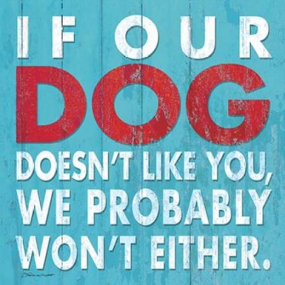 Our Dog Canvas Art - Stephanie Marrott (24 x 24)