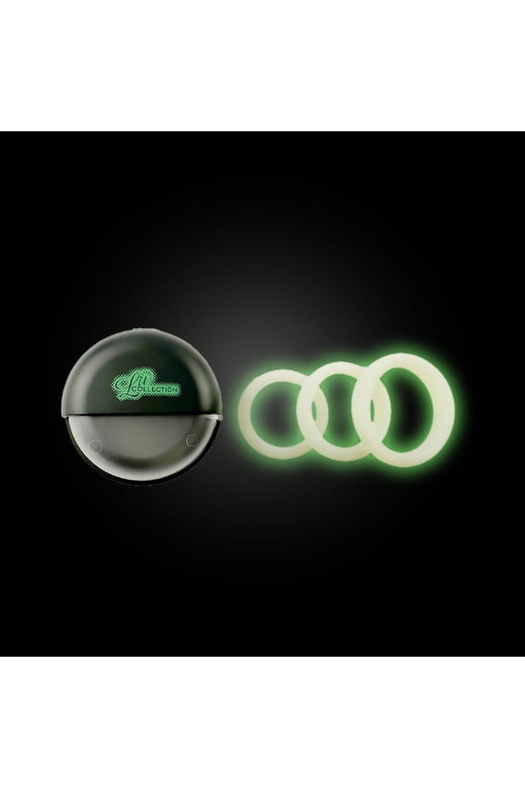 Go Glow Cock Rings-3 Sizes | 5 Year Warranty