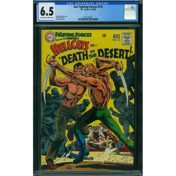 Our Fighting Forces #115 - CGC 6.5 Comic Book