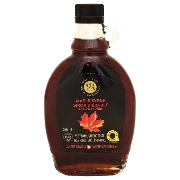 Our Finest Very Dark Maple Syrup 375 ml (12.7 oz)