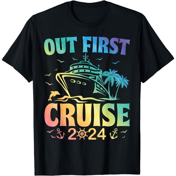 Our First Cruise 2024 Together T-Shirt mens t shirt,black,women,funny,misfits,men,journey,t-shirt