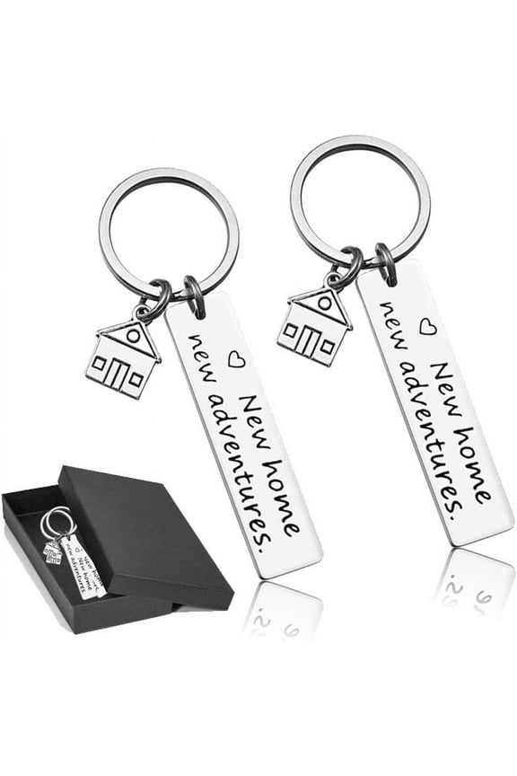 Our First Home Keychains New House Keychain New Home Keychain House Keyrings 2025 Housewarming Gift