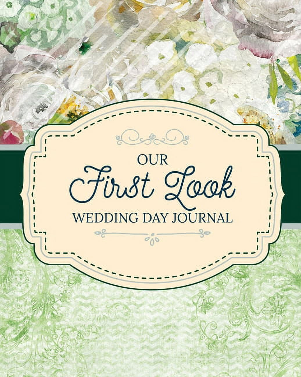 Our First Look Wedding Day Journal Wedding Day Bride and Groom