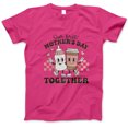 thumbnail image 1 of Our First Mother's Day Together T-Shirt – Cute Baby Bottle and Coffee Cup Graphic Tee, New Mom and Baby Gift, Sweet Mother's Day Matching Shirt, 1 of 7