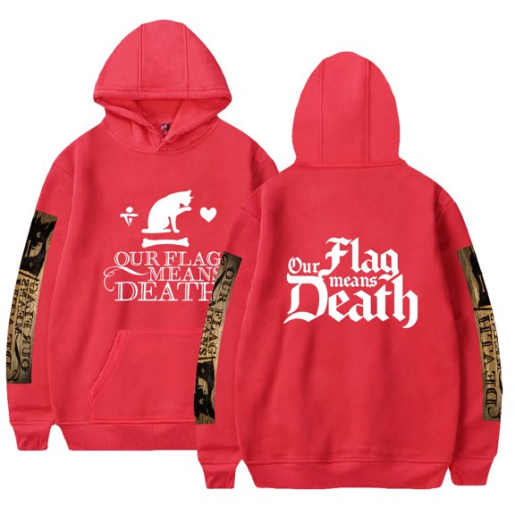 Our Flag Means Death Hoodie Women Men Fashion Tracksuit Long Sleeve Pullover Sweatshirt