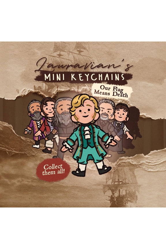 Our Flag Means Death | Mini keychains | Blind Bag (1 keychain)