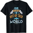 thumbnail image 1 of Our Friendship Is Out Of This World Friend T-Shirt Black Small, 1 of 4