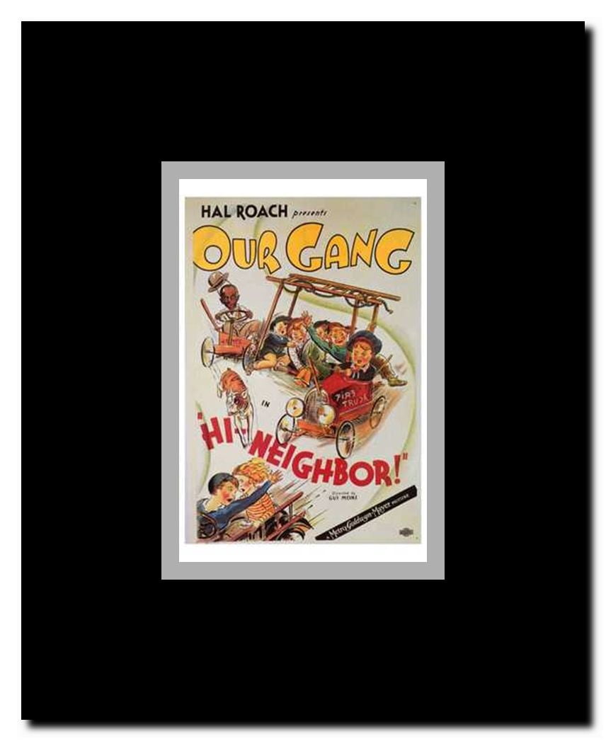 Our Gang Framed Movie Poster