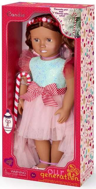 Our Generation Candie Limited-Edition 18" Holiday Collectible Doll