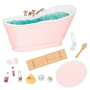 Our Generation Bath & Bubbles Bathtub Accessory Set for 18" Dolls