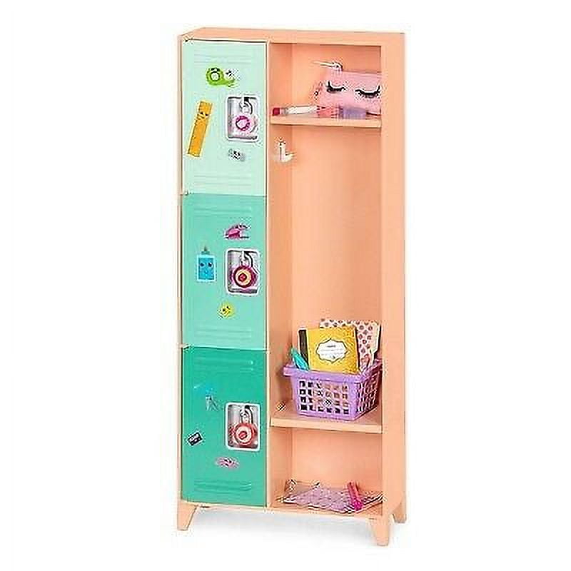 Our Generation Classroom Cool School Locker Accessory Set for 18" Dolls