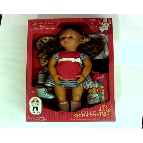 Our Generation Deluxe Doll Isa Skating Baking