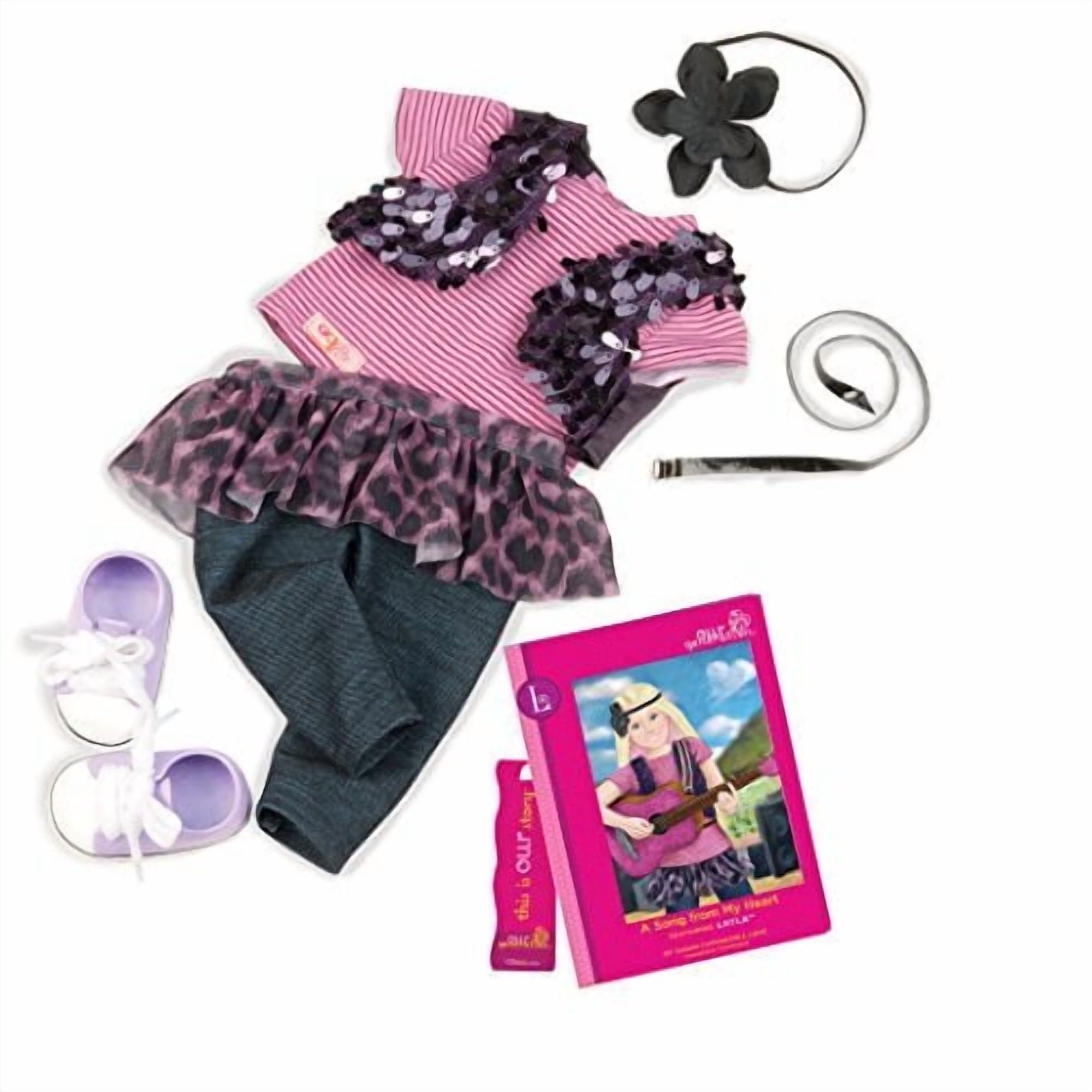 Our Generation - Tenue Deluxe - Ensemble équitation rose - Accessoire Our Generation - Tenue Deluxe - Ensemble équitation rose - Accessoire