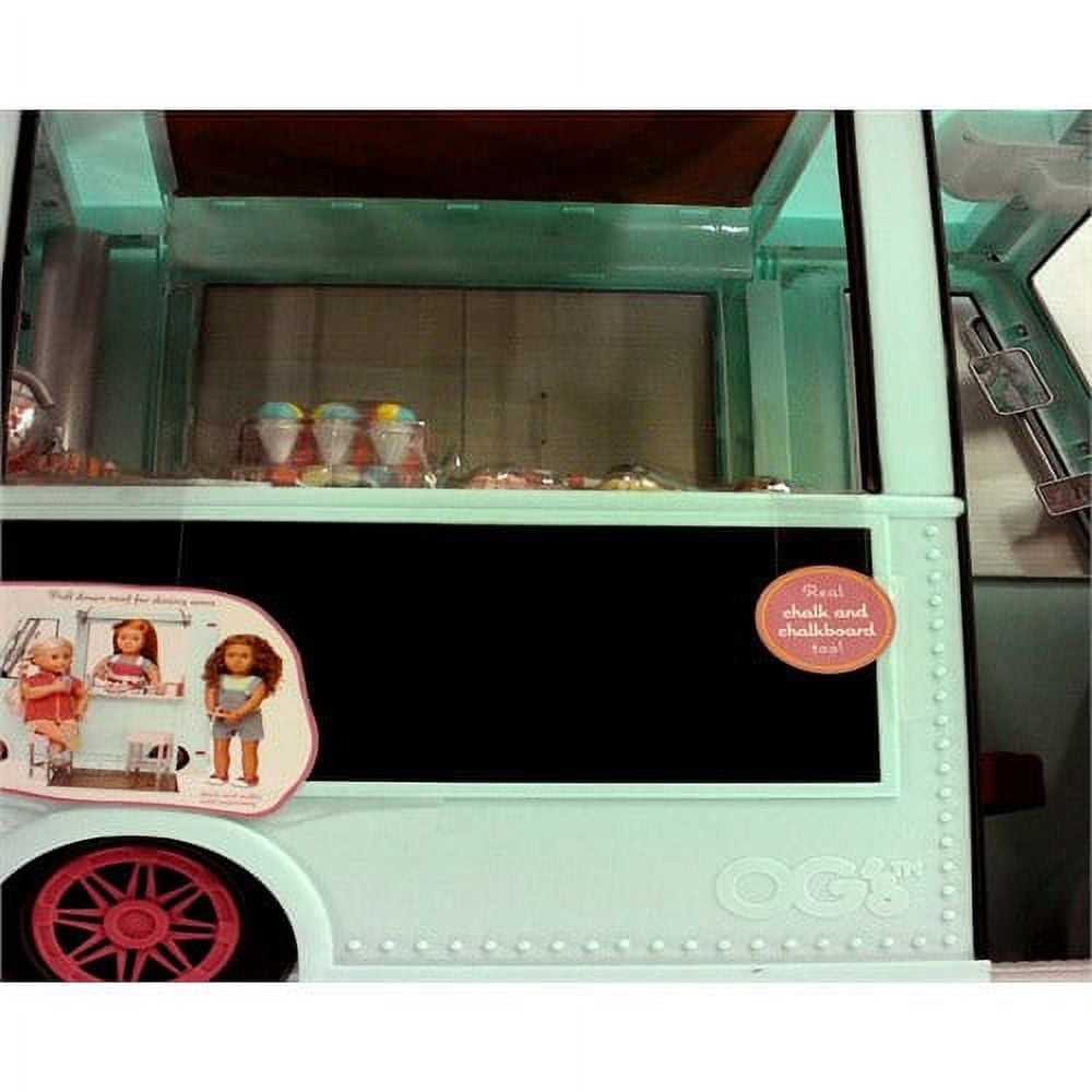 Our Generation Dolls Sweet Stop Ice Cream Truck for Dolls, 18