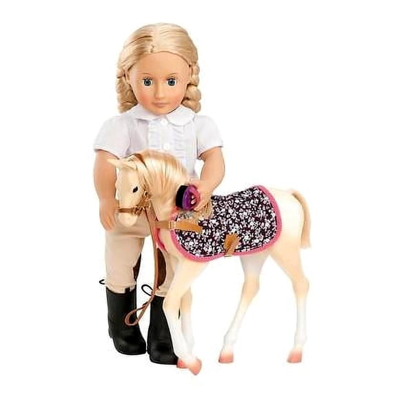 Our Generation Foal, Palomino, Doll with Accessories