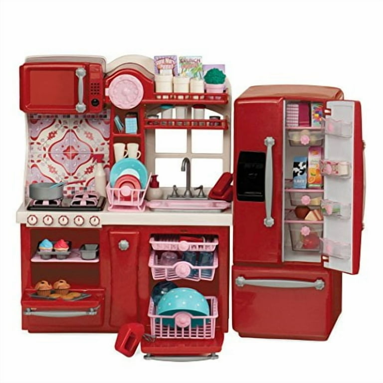 Accessories Our Generation Gourmet Kitchen Red Generation Kitchen