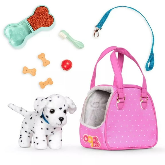 Our Generation Hop In Dog Carrier Dalmatian