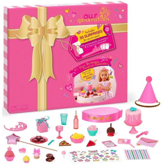 Our Generation It's Your Birthday Surpris Countdown Calendar