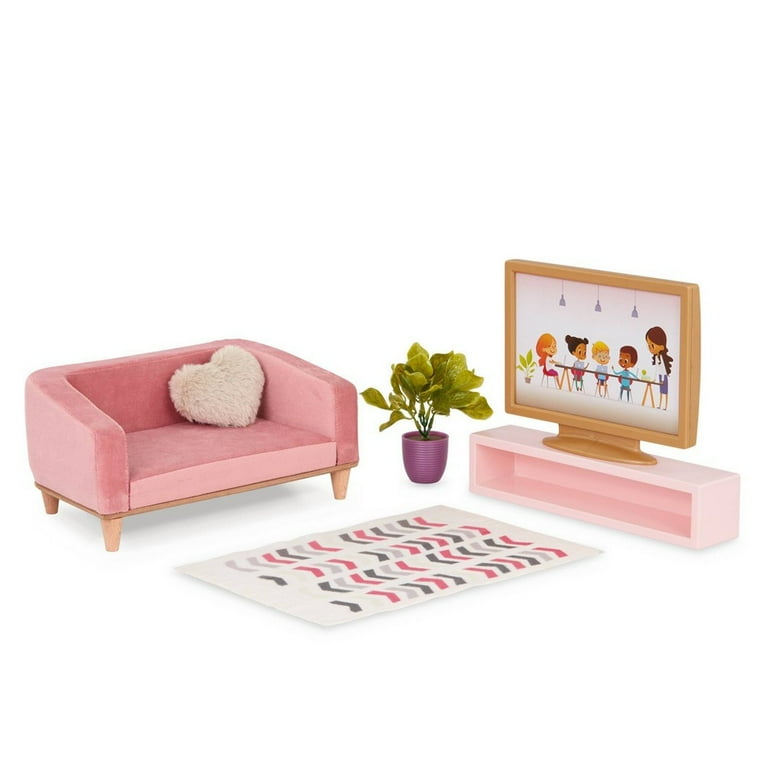 Our Generation Doll House Couch Lovely Living Room Furniture Set