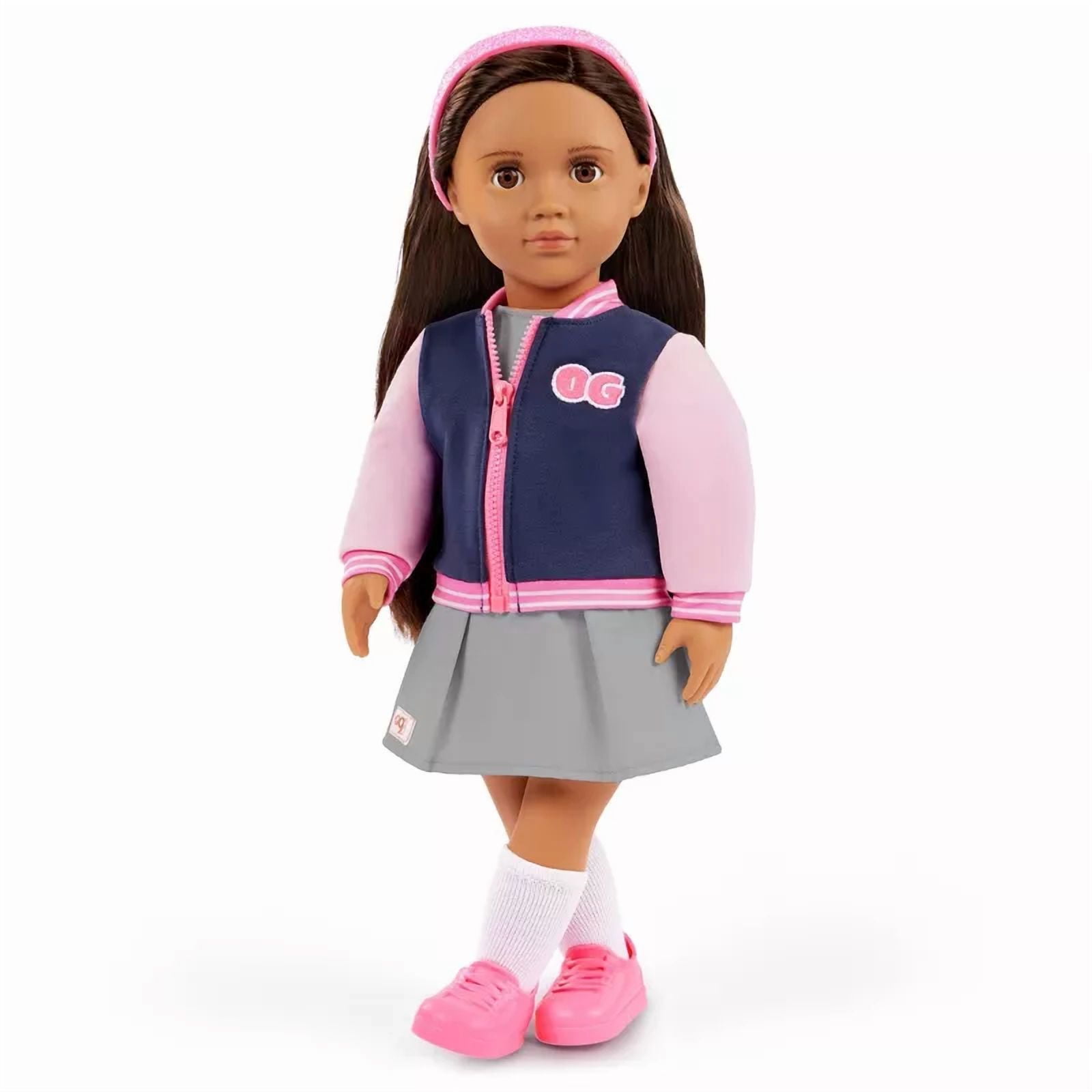 Our Generation Marisol 18" Doll in School Jacket & Dress Outfit -  Walmart.com