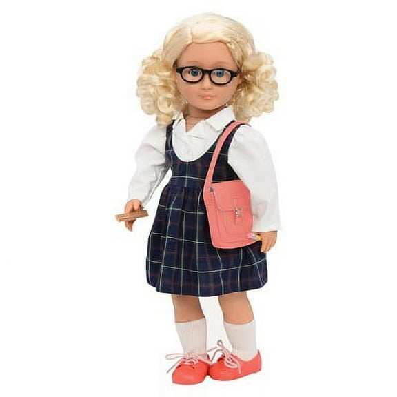 Our Generation Perfect Score School Deluxe Uniform Doll Clothing with Ruler
