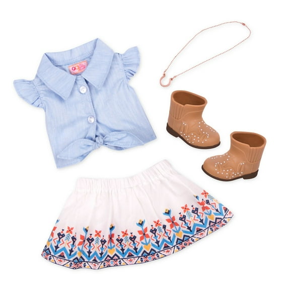 Our Generation Regular Ranch Outfit - My Lucky Horseshoe
