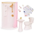 thumbnail image 1 of Our Generation Sweet Bathroom Accessory Set for 18" Dolls, 1 of 1