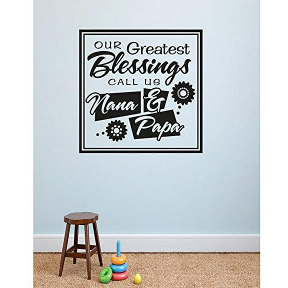 Our Greatest Blessing.. Picture Art – Living Room – Peel & Stick Sticker - Vinyl Wall Decal