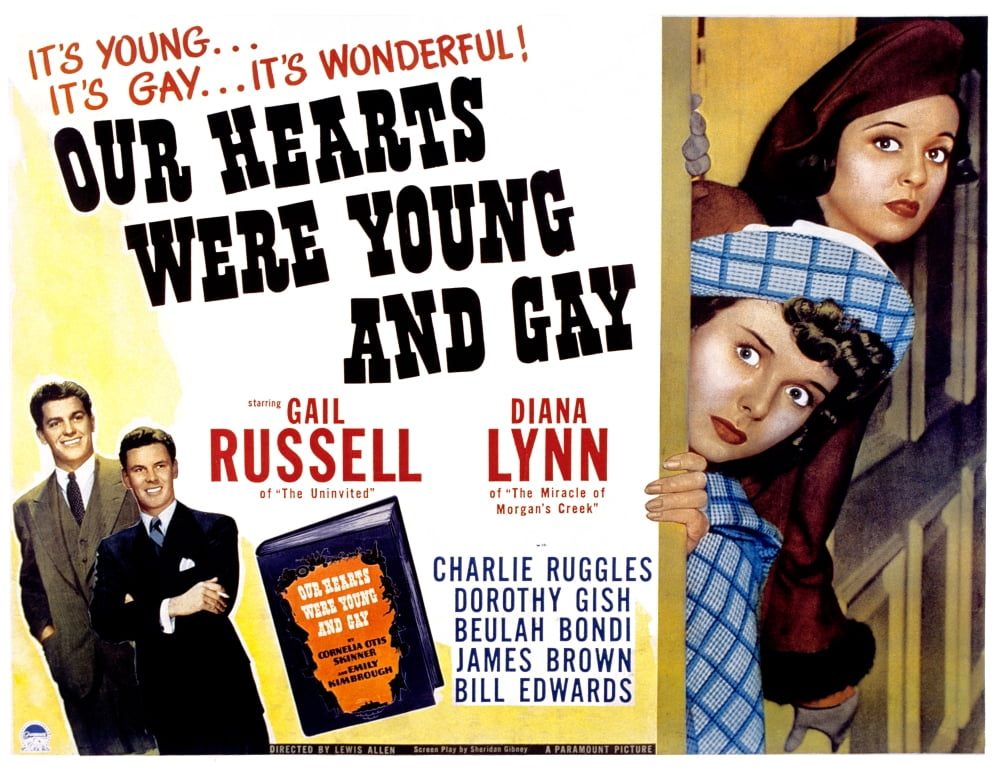 Our Hearts Were Young And Gay Canvas Art -  (28 x 22)