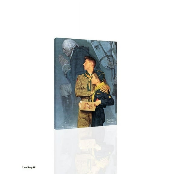 Our Heritage-Norman Rockwell - CANVAS OR PRINT WALL ART