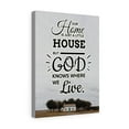 thumbnail image 1 of Our Home is Just A Little House Verse Home DecorInspiring Wall Art Housewarming Unframed, 1 of 9