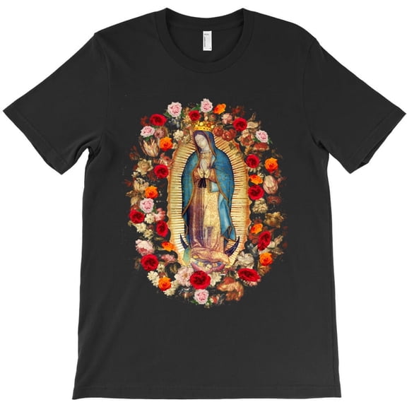 Our Lady Of Guadalupe Mexican Virgin Mary Mexico Catholic Saint Themed H17365 T-Shirt, for Men and Women, Up to Size 5XL