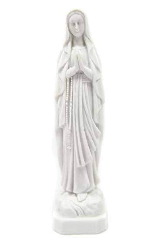 Our Lady Of Lourdes Mary Blessed Mother Italian Gift Statue Sculpture ...