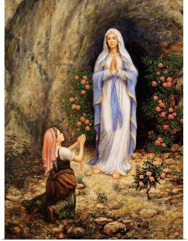 Our Lady Of Lourdes Poster 300 Pieces Jigsaw Puzzles Challenging Adult ...