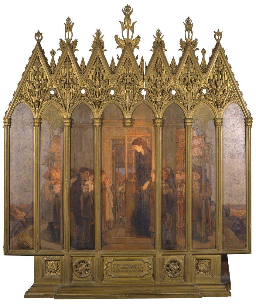 Our Lady Of Messina Canvas Art - (24 x 36)
