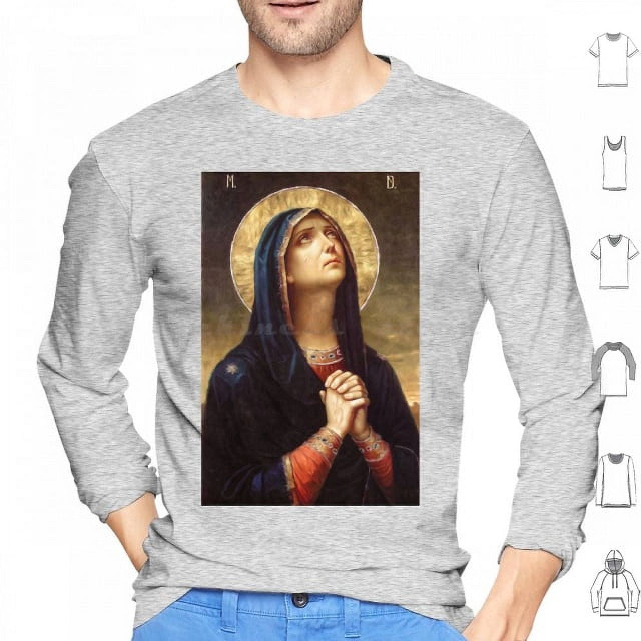 Our Lady Of Sorrows Virgin Mary Mater Dolorosa Catholic Art Hoodies ...