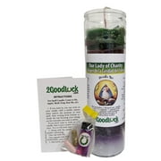 Our Lady of Charity 7 Colors Dressed Candle Kit - Caridad del Cobre 7 Colores