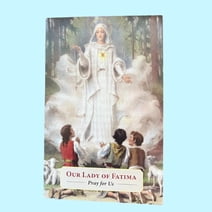 Saint Francis Cromo OUR LADY OF FATIMA ENGLISH HOLY CARD LAMINATED ...